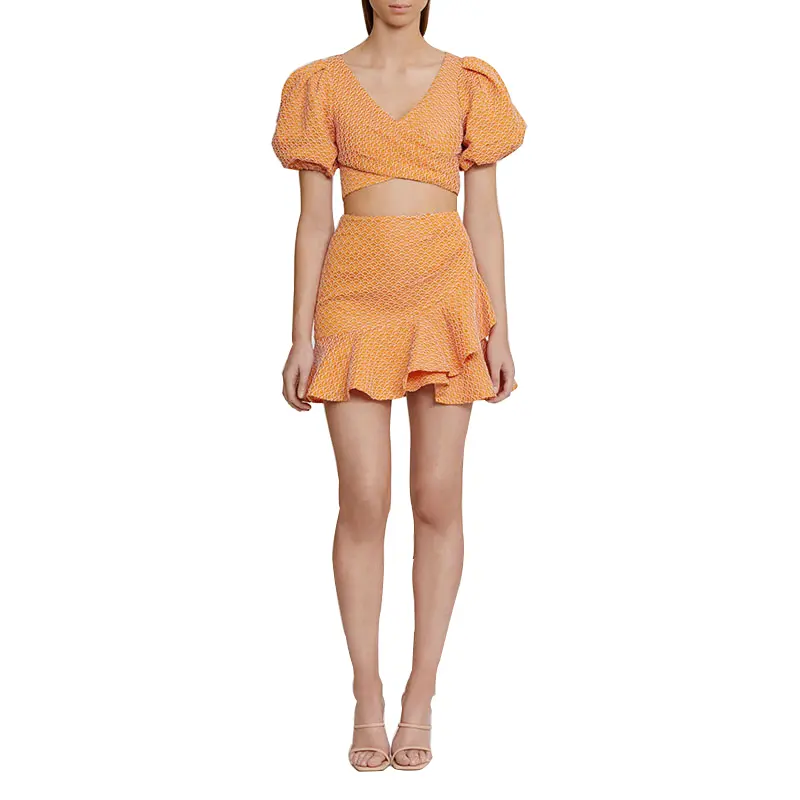 SS2385 Micro Cotton Cut Out Shirt Button Up Blouse, trumpet Skirts